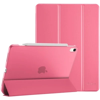 Afbeelding van ProCase iPad Air 5e generatie 2022 / 4e 2020 10,9 inch Smart Case Cover compatibel met 5 4 Meloen Roze