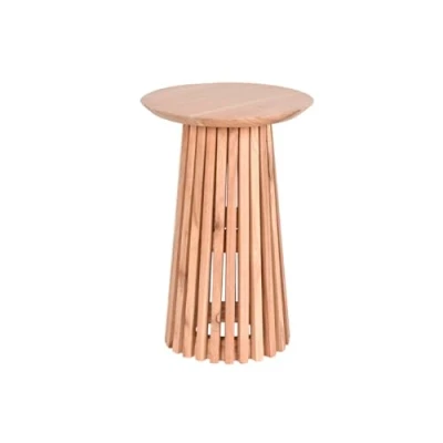 Afbeelding van Kleine bijzettafel Home ESPRIT Natuurlijk Mindi hout 40 x 60 cm