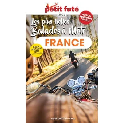 Afbeelding van BALADES A MOTO EN FRANCE 2025 PETIT FUTE CITY GUIDE