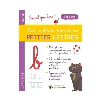 Image de Mon cahier d&#039;écriture PETITES LETTRES sp gauchers