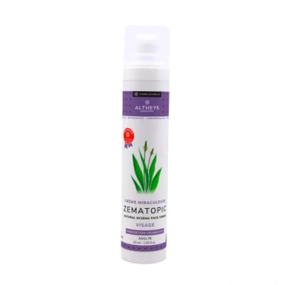 Afbeelding van Altheys [Zematopic Wonderbaarlijke gezichtscrème] Geneest eczeem, atopische dermatitis en psoriasis Weegbree crème Kinderen 12 jaar + Volwassene Alle delen van het gezicht Veganistisch
