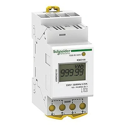 Afbeelding van Schneider Electric Acti9 IEM Eenfasige modulaire energiemeter 230V 63A A9MEM2100
