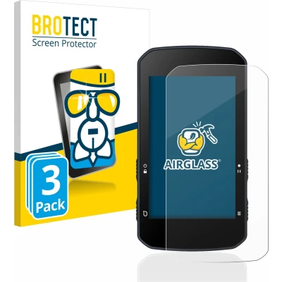 Afbeelding van BROTECT Screenprotector voor Bryton Rider 750 Folie Beschermfolie Beschermglas transparant (3 Stuks)