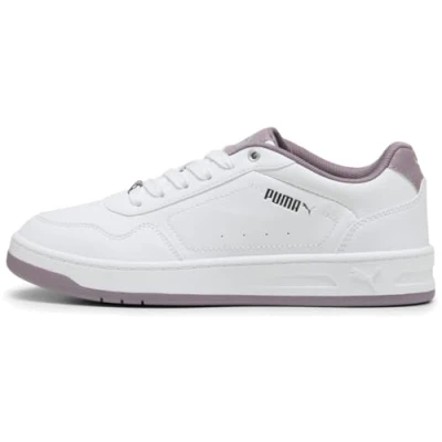 Afbeelding van PUMA Korte stijlvolle damessneakers, Wit Plum Jam Zilver