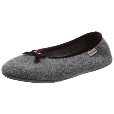 Afbeelding van Giesswein Hohenau Pantoffels, Dames, Maat: 39, Grey Wol