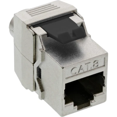 Afbeelding van STP CAT8.1 Gigabit Keystone module RJ45 LSA / gegoten zink
