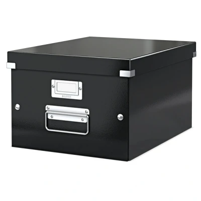 Image de Leitz 6044 WOW boîte de rangement moyenne noir