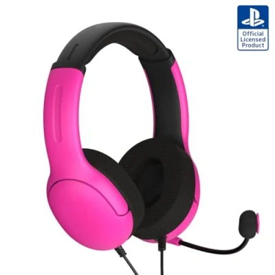 Afbeelding van PDP Airlite Stereo Gaming Headset Nebula Pink PS5/PS4