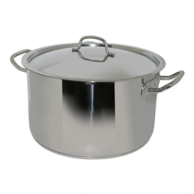 Image de BAUMALU Marmite Avec Couvercle 32 cm Inox 14 L Pro*