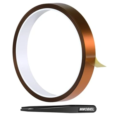 Afbeelding van MMOBIEL 20mm ESD Hittebestendige Polyimide Tape 30m Hittebestendig tot 280C.