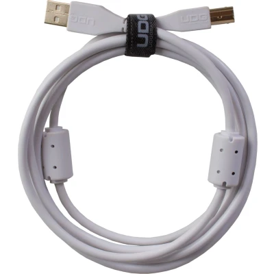 Afbeelding van UDG Ultimate Audio Cable USB 2.0 A B White Straight 1m