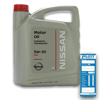 Afbeelding van Originele Nissan 5W30 motorolie dPF, 5 liter