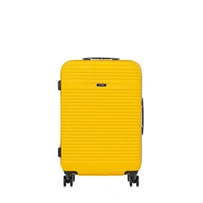 Afbeelding van OCHNIK WALAB 0040 koffer, ABS, 4 wielen, Harde Geel.