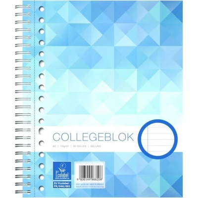 Afbeelding van Work Collegeblok, ft A5, 17 gaats, gelijnd, 160 bladzijden