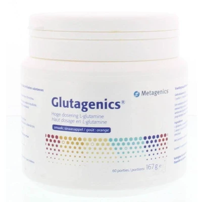 Afbeelding van Metagenics Glutagenics L Glutamine 167gr Poeder 167.6 gr