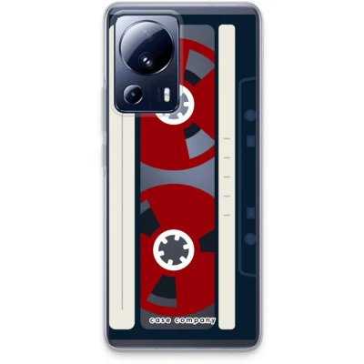 Afbeelding van Case Company® hoesje geschikt voor Xiaomi 13 Lite Here&#039;s your tape Soft Cover Telefoonhoesje Bescherming aan alle Kanten en Schermrand