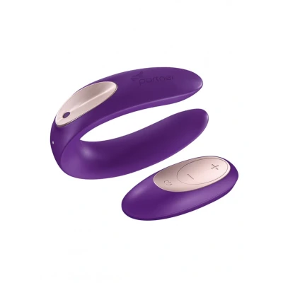 Afbeelding van Satisfyer Double Plus Remote Koppeltoy GRATIS TOY bij iedere bestelling v.a. 40,