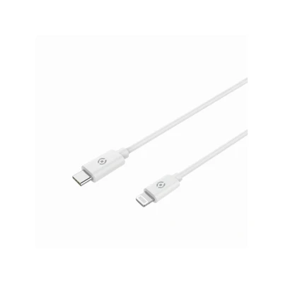 Afbeelding van Celly USB C 60W Kabel 1 Meter Wit Powerbanks, Batterijladers &amp; Kabels