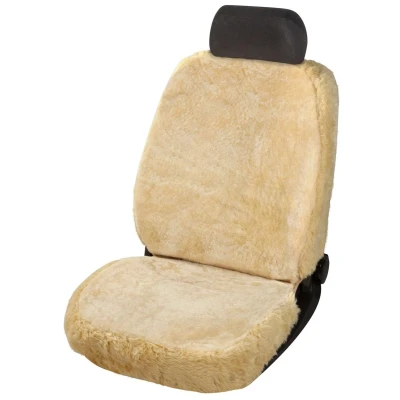 Afbeelding van WALSER Trish 20037 Stoelhoes Beige Schapenvel Voor VOLKSWAGEN: Polo V Hatchback, Caddy 3, IV OPEL: Astra G Saloon, Zafira B