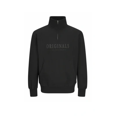 Afbeelding van Jack &amp; Jones Gedruckt Sweater, Heren, Maat: Small, Black