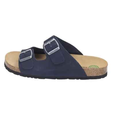 Afbeelding van Dr. Brinkmann Pantolette Pantoffels, Heren, Maat: 45, Ozean Nubukleer