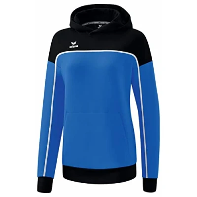 Afbeelding van erima CHANGE by sweatshirt met capuchon dames new royal/zwart/wit