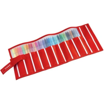 Afbeelding van Stabilo Pen 68 Viltstift, Rollerset In Geassorteerde Kleuren Viltstift