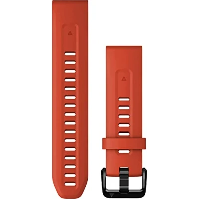 Afbeelding van Garmin Quickfit® 20 Mm Siliconen Horlogebanden Rood