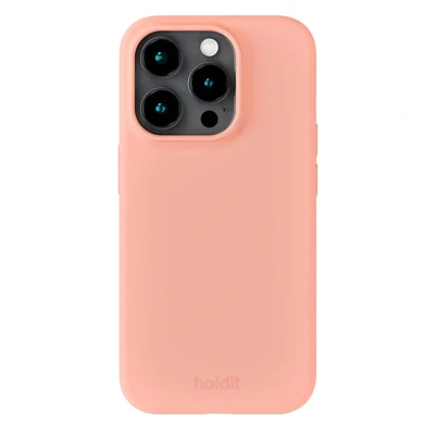 Afbeelding van Holdit Silicone Case voor de iPhone 15 Pro Max Pink Grape