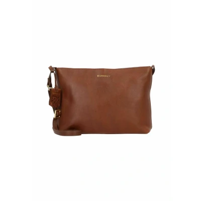 Afbeelding van Burkely Fine Florence Crossbody Zip Bag chestnut