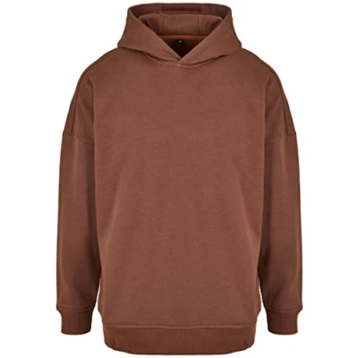 Afbeelding van Build Your Brand Oversized Cut On Sweatshirt Met Capuchon Rood XL Man