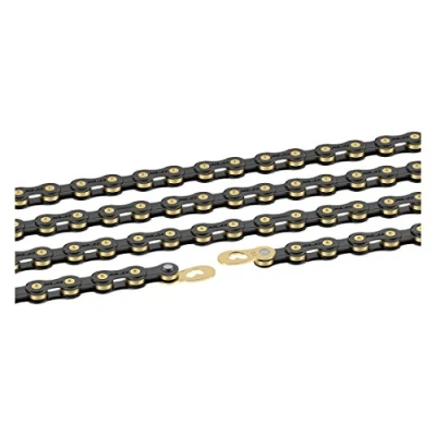 Afbeelding van XLC CC C08 Fietsketting 10V 114 schakels 11/128 Zwart/Goud