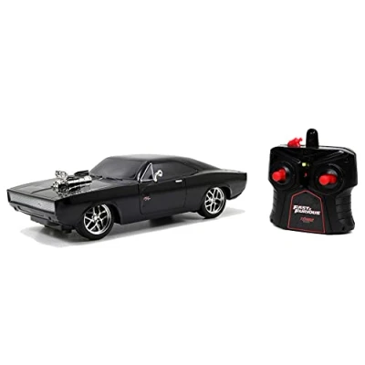 Image de Voiture radiocommandée Jada Fast and Furious Dodge Charger Noir