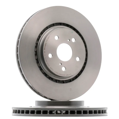 Afbeelding van BREMBO 09.E126.11 Remschijf 328 28 5 interne ventilatie Gecoat