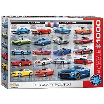 Image de Puzzle Eurographics Chevrolet La Camaro Evolution, 1000 pièces