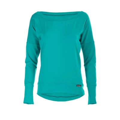 Afbeelding van Winshape Longsleeve Sweater, Dames, Maat: Medium, Ocean green