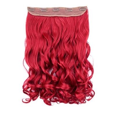 Afbeelding van CAISHA by PRETTYSHOP C61 1 Haarverlenging, 40 cm, golvend, intens rood