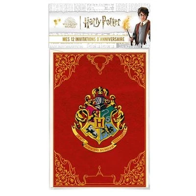 Image de Harry Potter Mes 12 invitations d&#039;anniversaire
