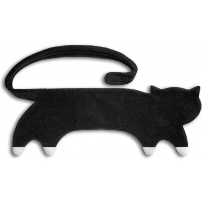 Afbeelding van Leschi Warmtekussen Coco the cat midnight/midnight