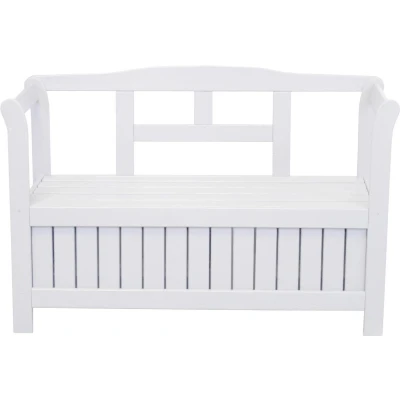 Afbeelding van AnLi Style Outdoor Tuinbank Virginia Wit