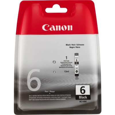 Afbeelding van Canon BCI 6BK Inktcartridge Zwart