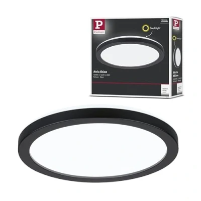 Afbeelding van Paulmann Atria Shine 71011 LED plafondlamp 12 W Neutraalwit Zwart
