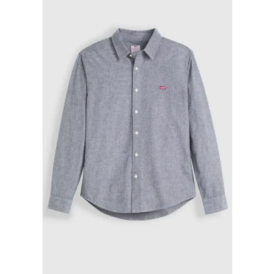 Afbeelding van Levi&#039;s Battery Shirt Overhemd, Heren, Maat: XXL, Black agate