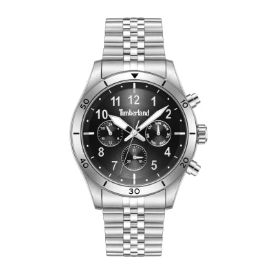 Afbeelding van Timberland Ashmont Chronograaf Black silver, Heren, Maat: One Size, silver