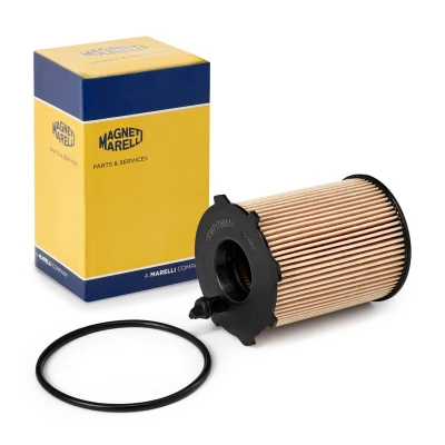 Afbeelding van MAGNETI MARELLI 153071760514 Oliefilter Filter insert FIAT: 500 Hatchback, C Convertible, Punto III ALFA ROMEO: MiTo