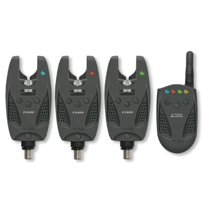 Afbeelding van Cormoran Pro Carp F 2000 Wireless Bite Indicator 3+1 Set (excl. batterijen) Beetmelders