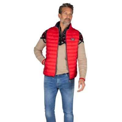 Afbeelding van NZA Rode gewatteerde bodywarmer Reef Red