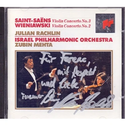 Afbeelding van Saint Saens: Violin Concerto no 3; Wieniawski: 2