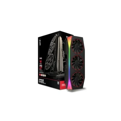 Afbeelding van XFX RX 9070 XT 16GB Mercury Magnetic Air Gaming RGB OC GDDR6 3 Ventilator, Videokaart