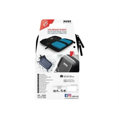 Image de Etui pour disque dur Port Designs Colorado Shock Noir